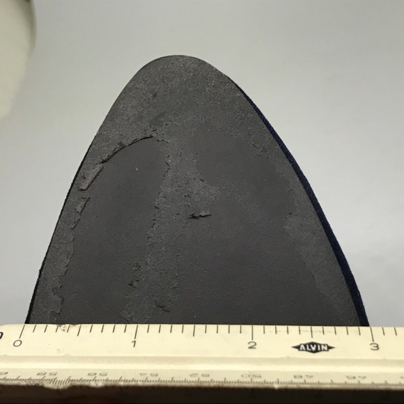 Cole Haan Justine Stud Pump 2” Blue Velvet 8B - Picture 6 of 7